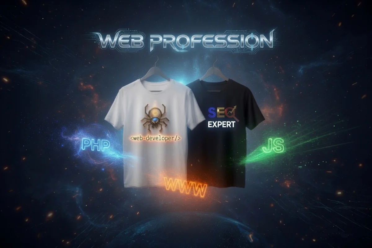 Web Developer Profession T-shirts For Men