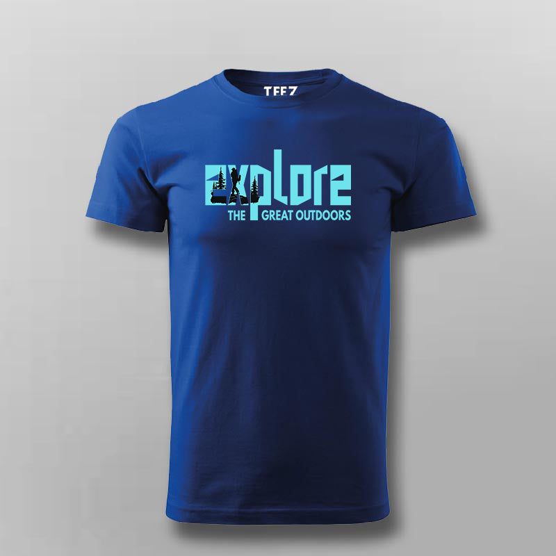 Explore The Great Outdoors T-shirt For Men