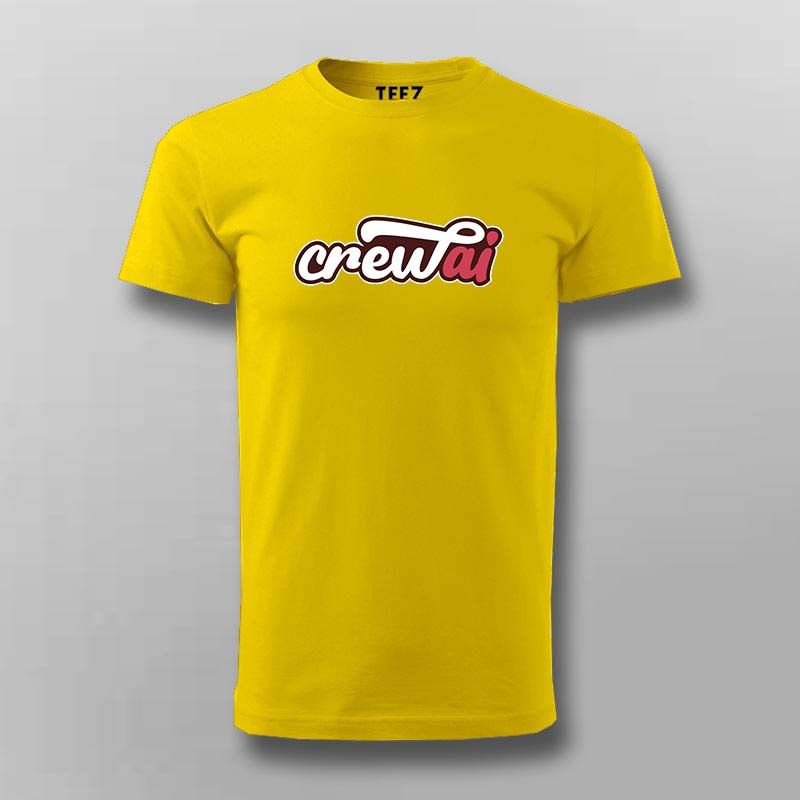 CrewAI AI Developer T-shirt For Men