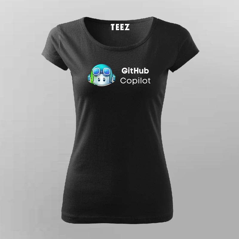 Copilot Coding Assistant T-shirt For Women