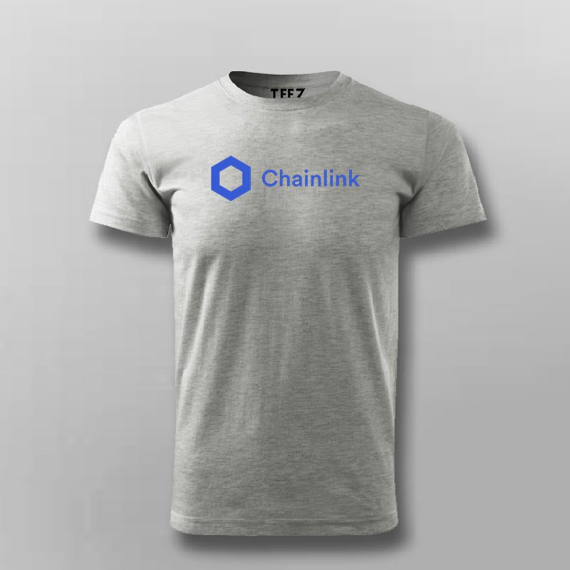 Chainlink Crypto T-shirt For Men