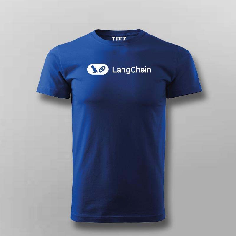 LangChain AI Developer T-shirt For Men