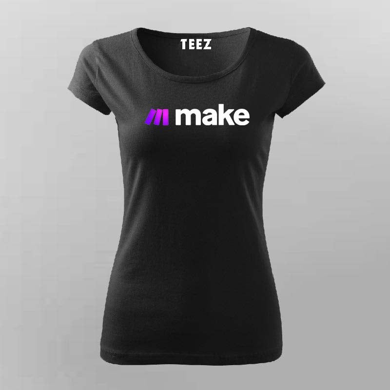 Make Automation Developer T-shirt For Women