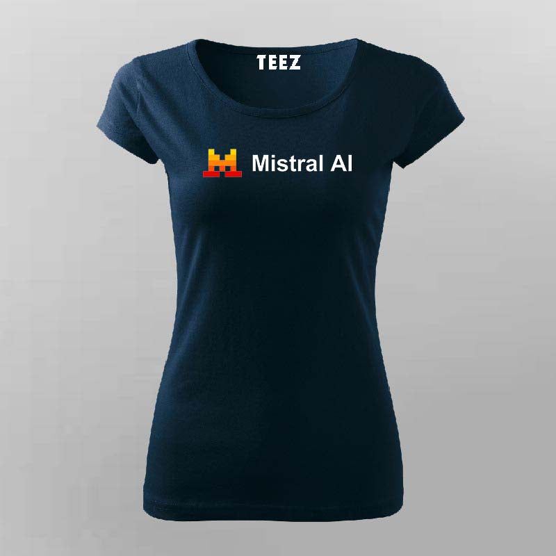 Mistral AI T-shirt For Women – Open Model Energy