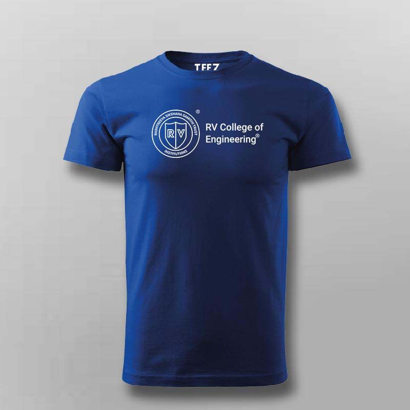RV College of Engineering T-shirt For Men