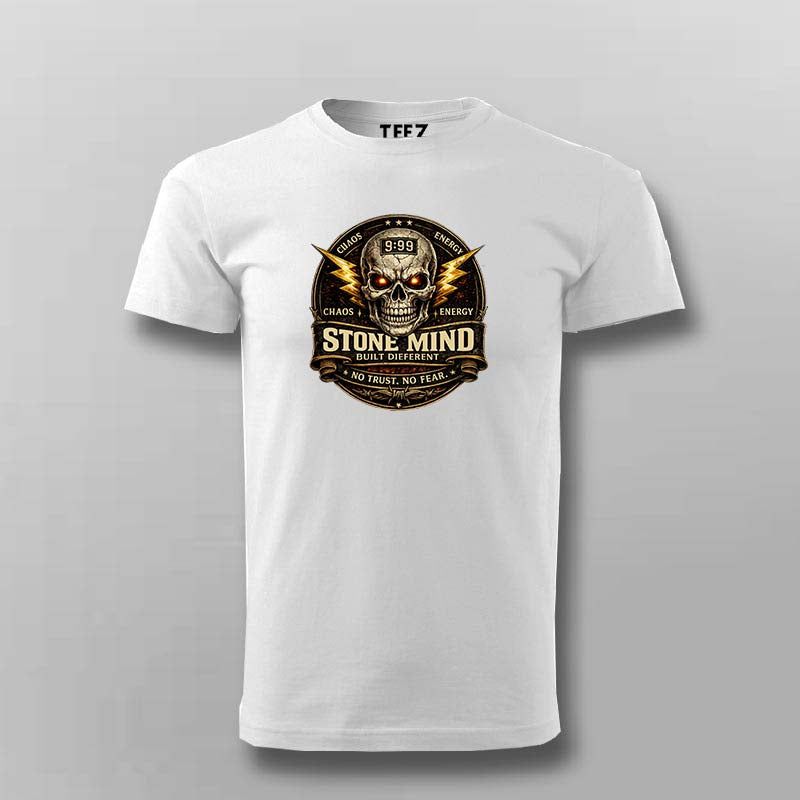 Stone Mind T-shirt For Men – Built Different Tee
