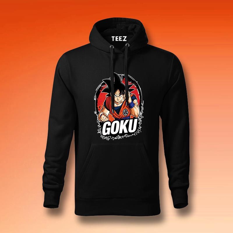 Son Goku Anime Hoodie for Men - Unleash Saiyan Power