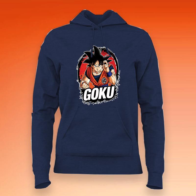 Son Goku Anime Hoodie for Women - Unleash Saiyan Power