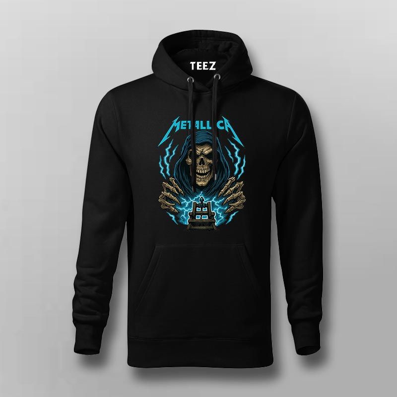 Metallica Grim Reaper Hoodie For Men – Ride the Lightning Edition