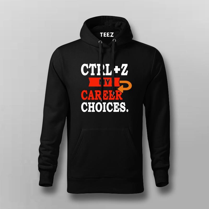 Ctrl+Z My Career Hoodie for Men – Developer Regret