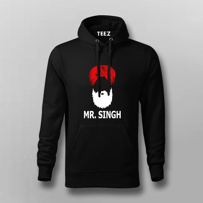 Mr. Singh Hoodie For Men- Celebrate Punjabi Pride