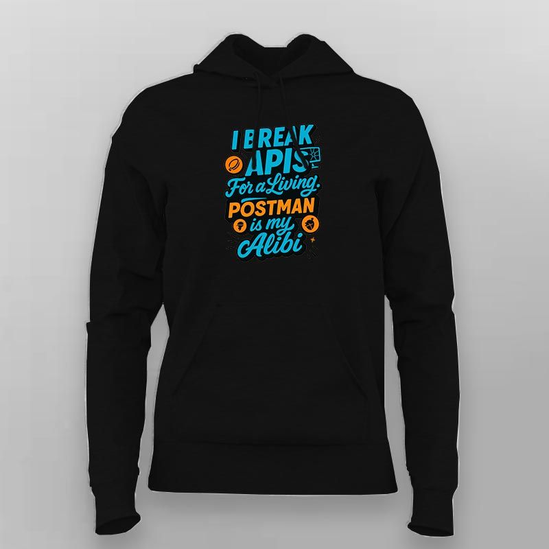 Postman Alibi Hoodie For Women – API Slayer Edition