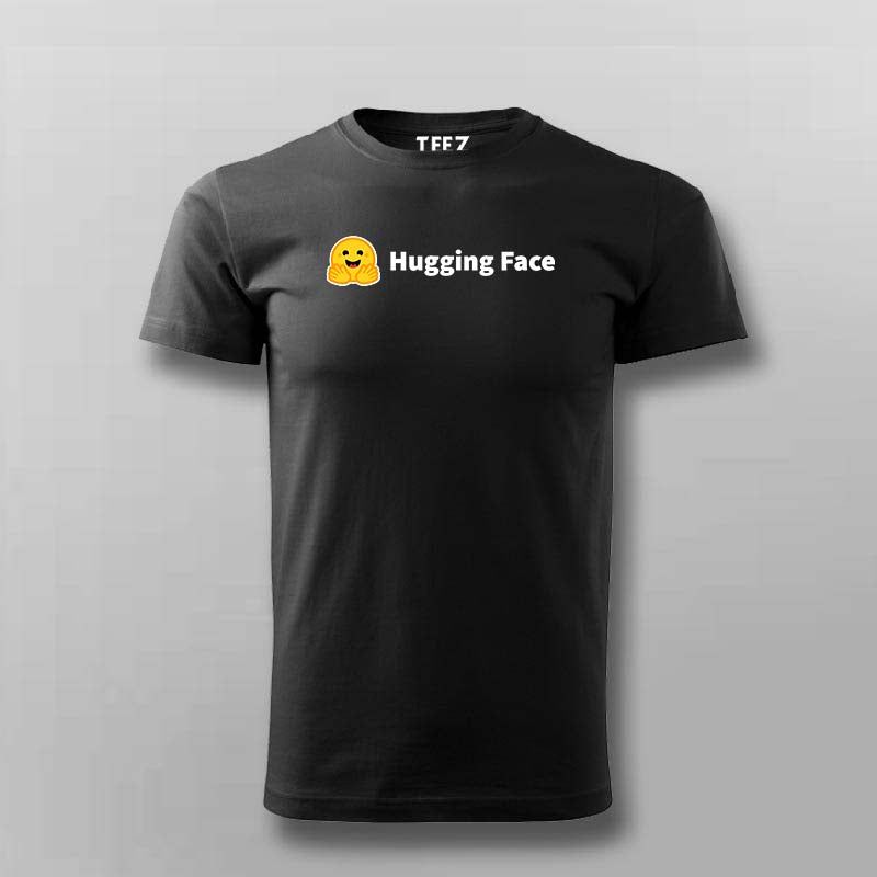 Hugging Face T-Shirt for Men – AI Meets Street Style