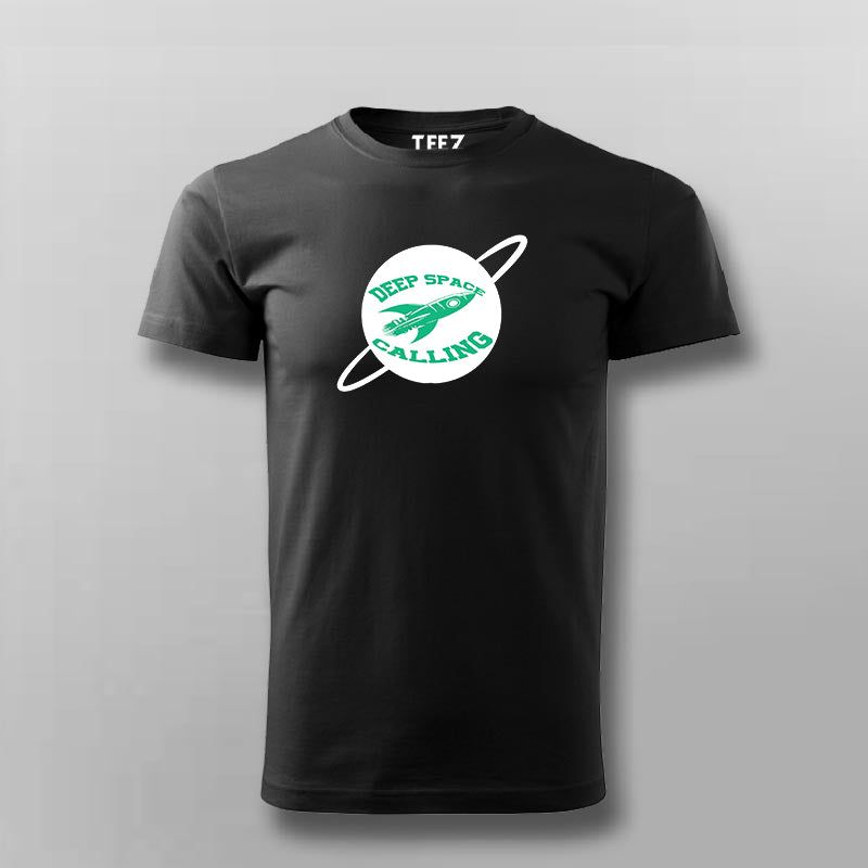Deep Space Calling T-Shirt for Men - Cosmic Style and Comfort
