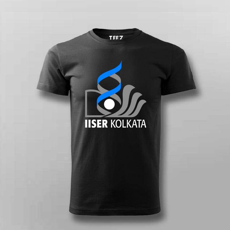 IISER Kolkata Logo T-Shirt for Men – Academic Pride Wear