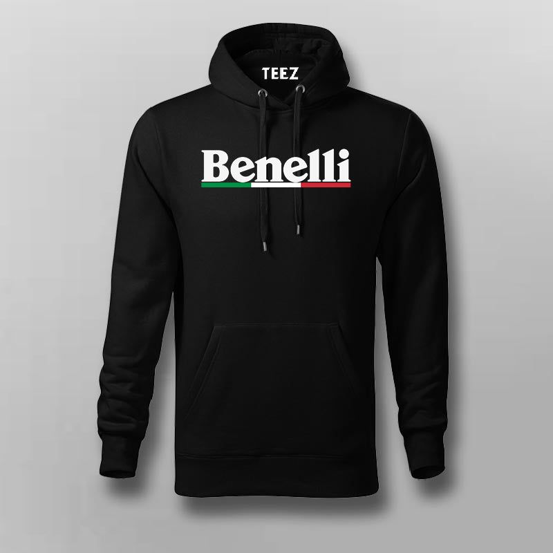 Benelli Hoodie for Men - Iconic Motorcycle Style