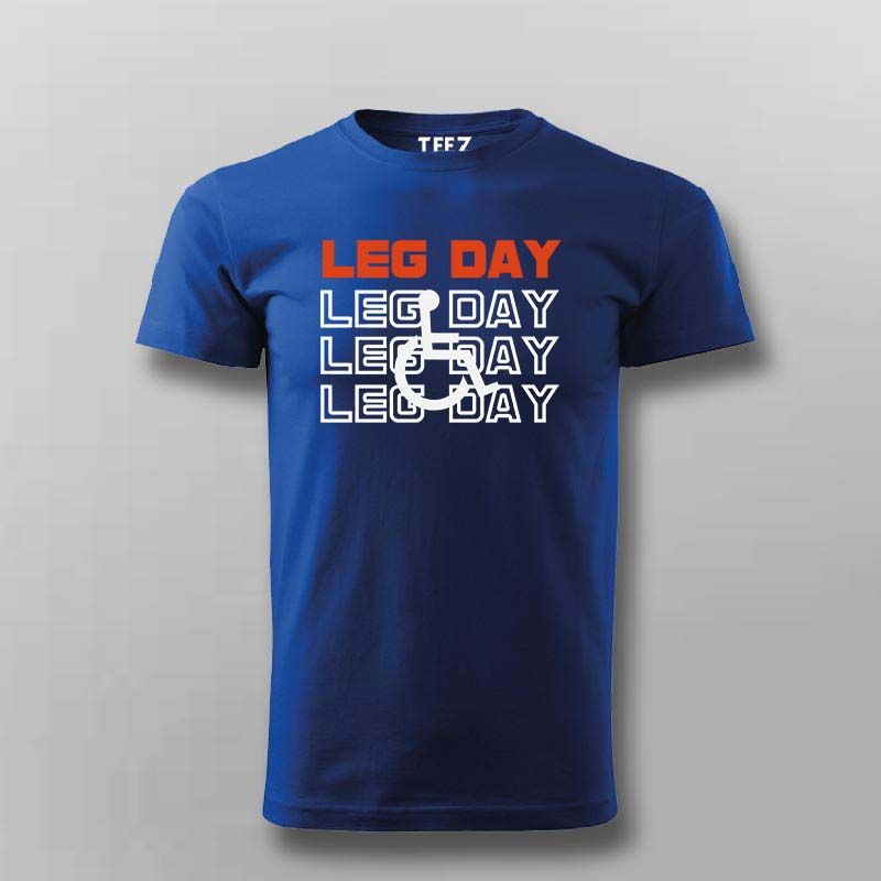 Leg Day T-Shirt – Funny Gym Workout Tee for Men