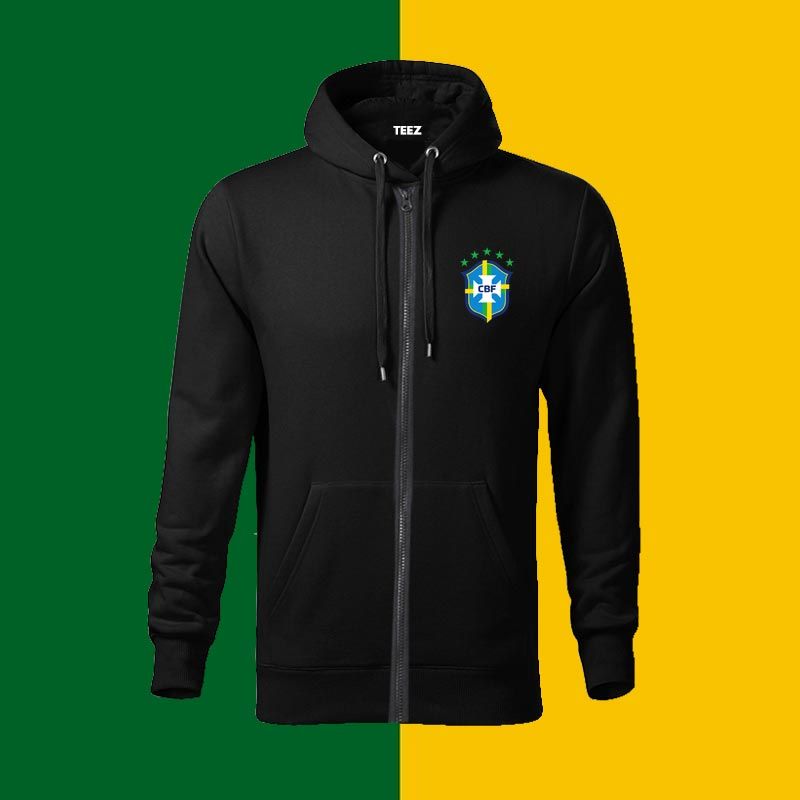 Brazil Zipper & Hoodie for Men - Show Your Football Pride