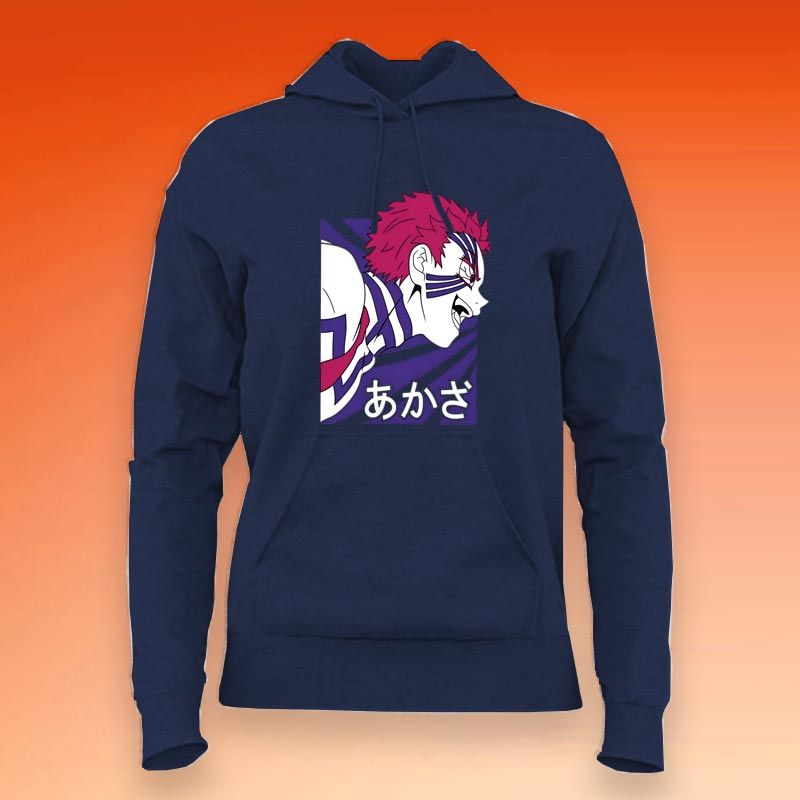 Akaza Anime Hoodie for Women- Embrace Demon Slayer Style