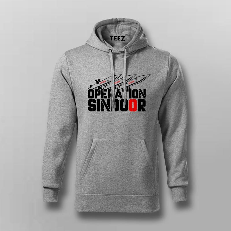 Sindoor Strike – Patriotic Men Hoodie's