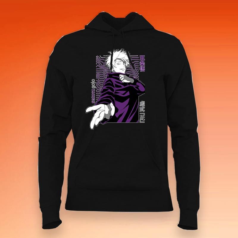 Gojo Satoru Anime Cotton & Zipper for Women - Limitless Power
