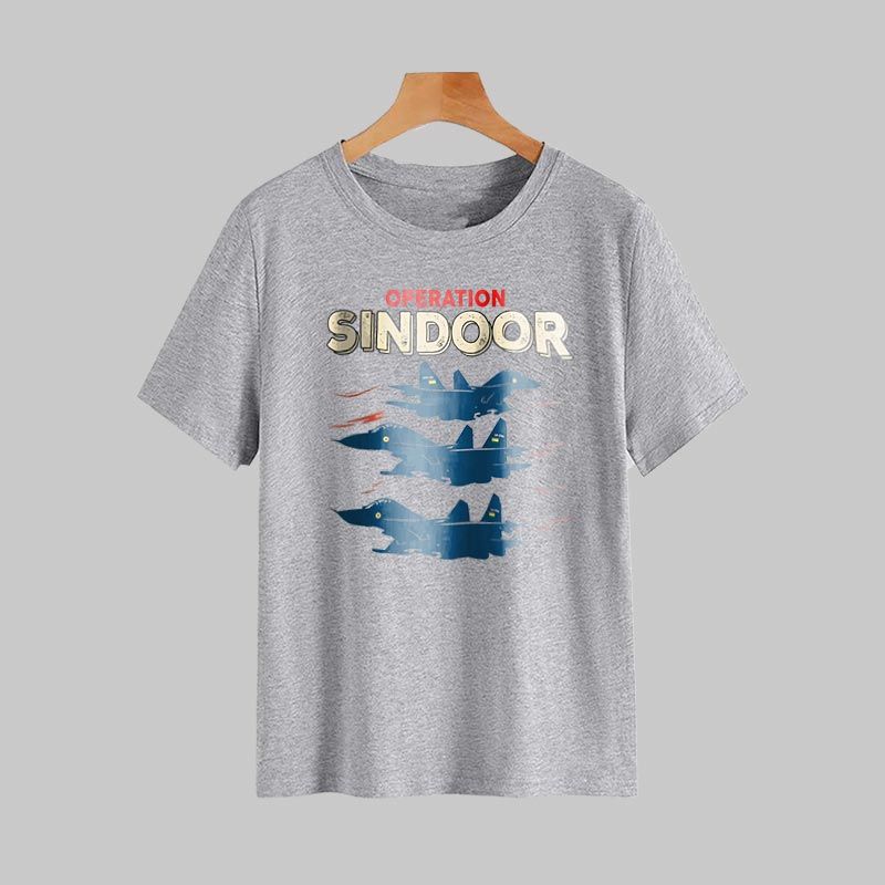 Operation Sindoor Strike Formation – Su-30MKI Fighter Men T-Shirt