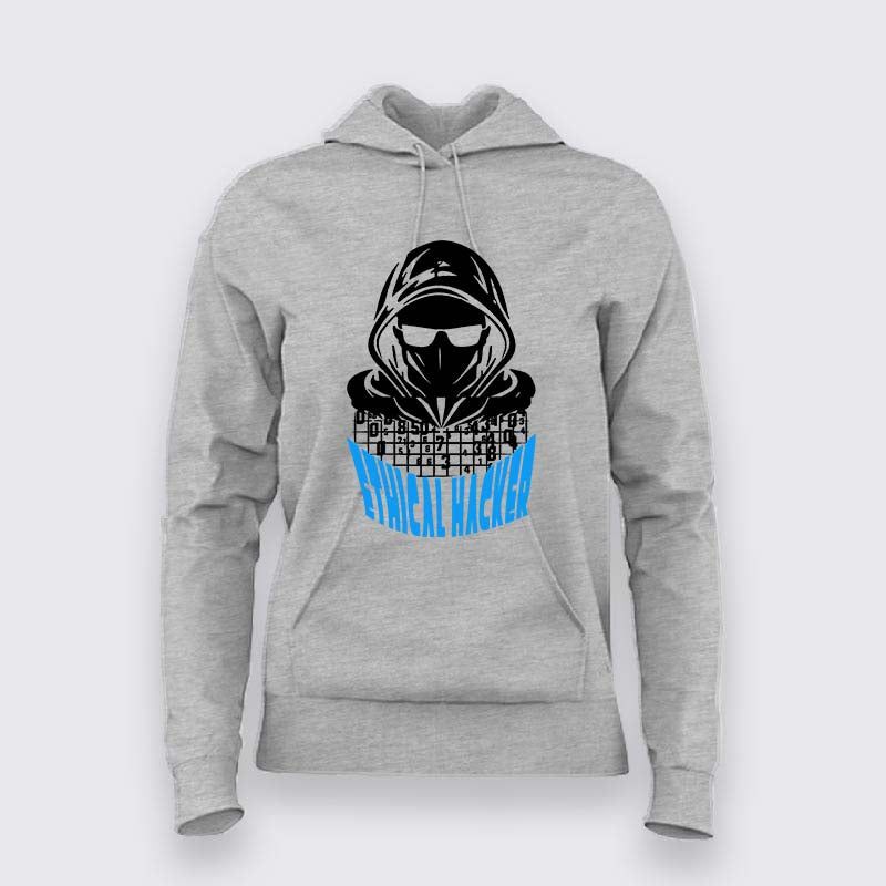 Cyber Security Hoodie for Women - Ethical Hacker