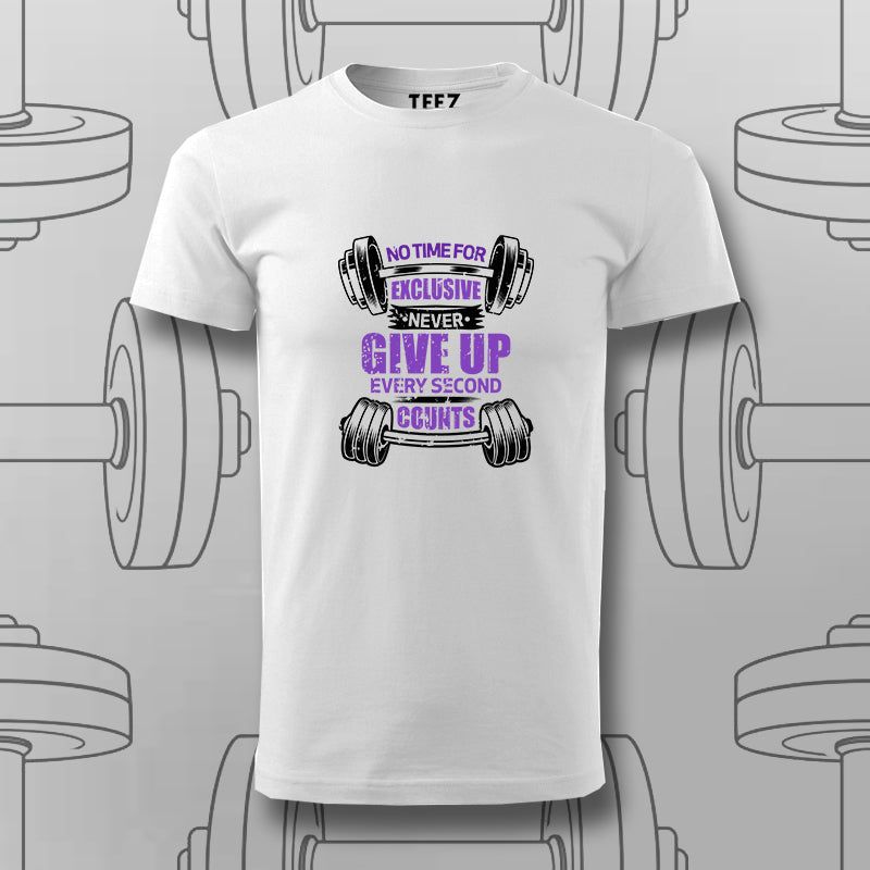 No Time for Excuses T-Shirt For Men – Push Your Limits