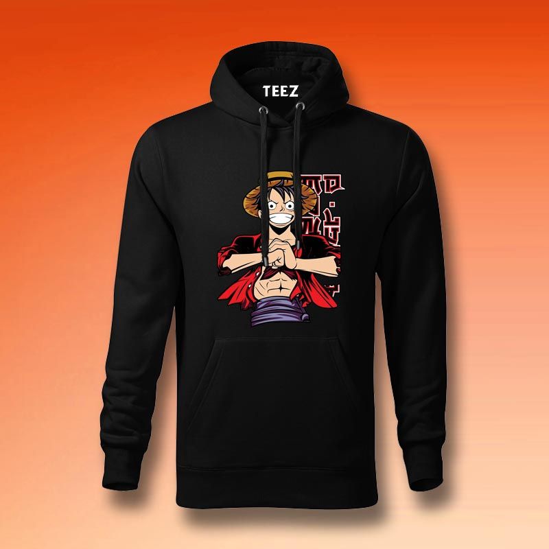 Luffy Anime Hoodie & zipper for Men - Embrace the Pirate King