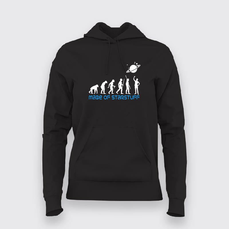 Made of Starstuff Hoodie for Women - Cosmic Connection Style