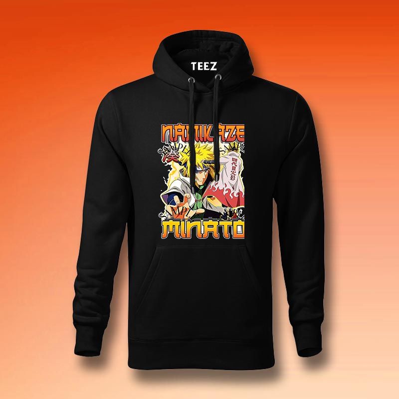 Minato Anime Hoodie & Zipper for Men - Honor the Yellow Flash
