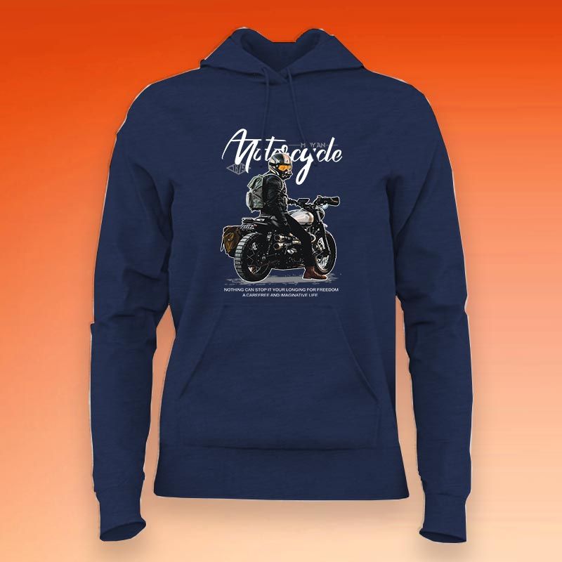 Motorcycle Hoodie for women - Ride Boldly in Style