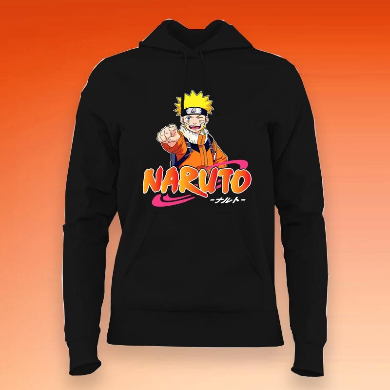 Naruto Uzumaki Anime T-Shirt & Hoodie for Women - Believe in the Hokage