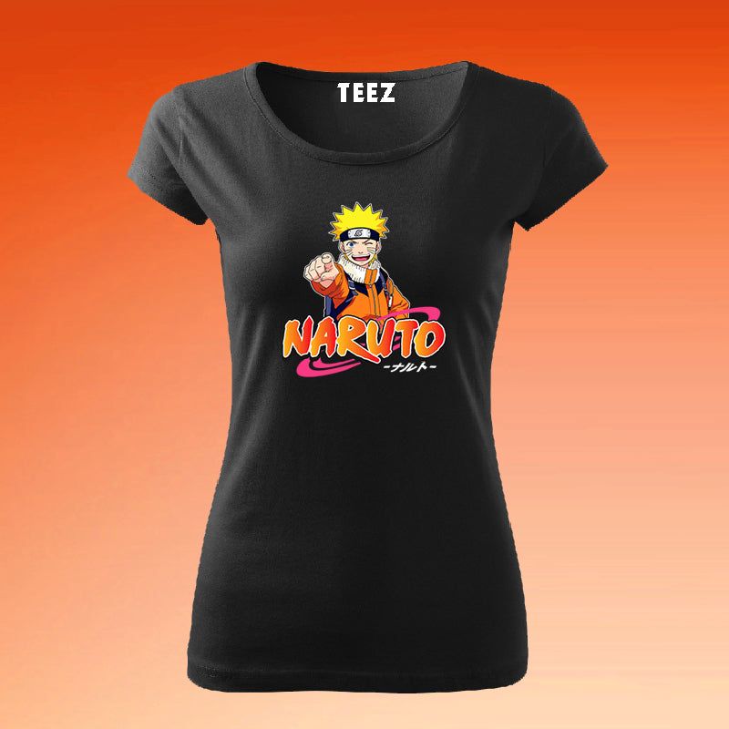 Naruto Uzumaki Anime T-Shirt & Hoodie for Women- Believe in the Hokage