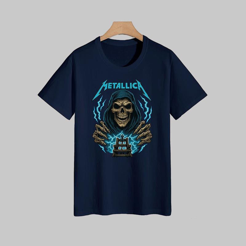 Metallica Grim Reaper T-Shirt For Men – Ride the Lightning Edition
