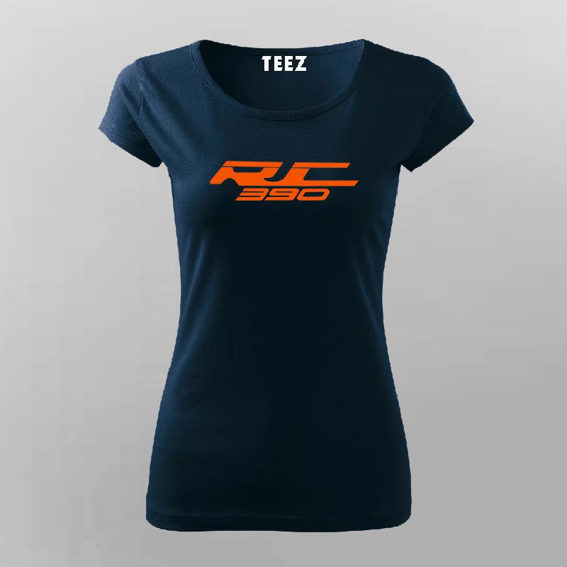 KTM RC 390 T-Shirt for Women – Ride with Bold Vibes