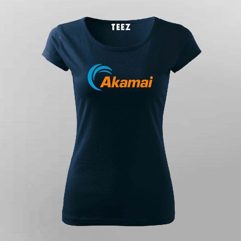 Akamai T-Shirt for Women – Bold Look for Tech Lovers