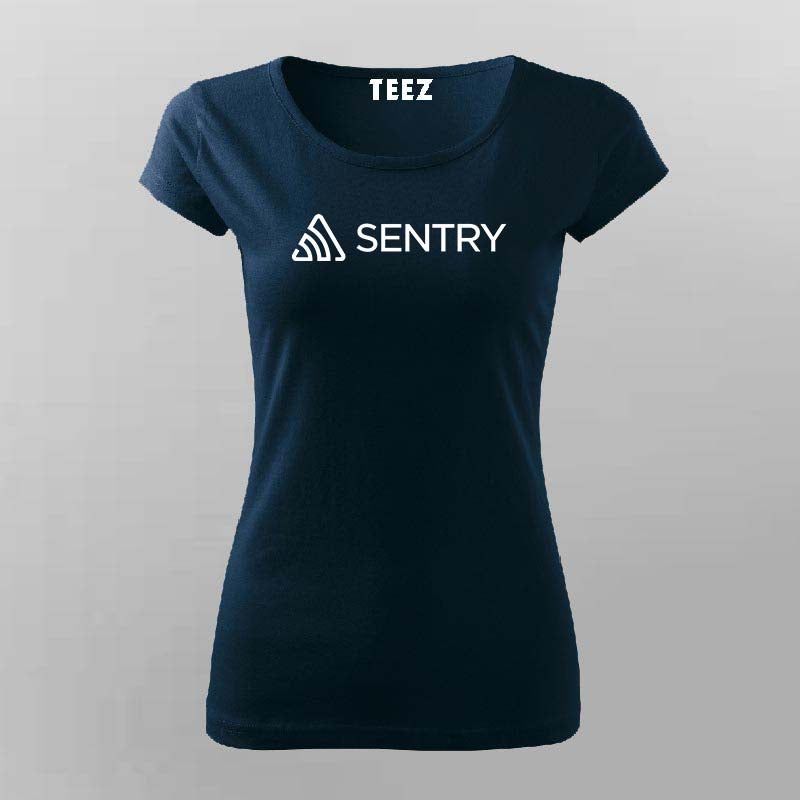 Sentry T-Shirt for Women – Monitor, Debug, Deploy in Style