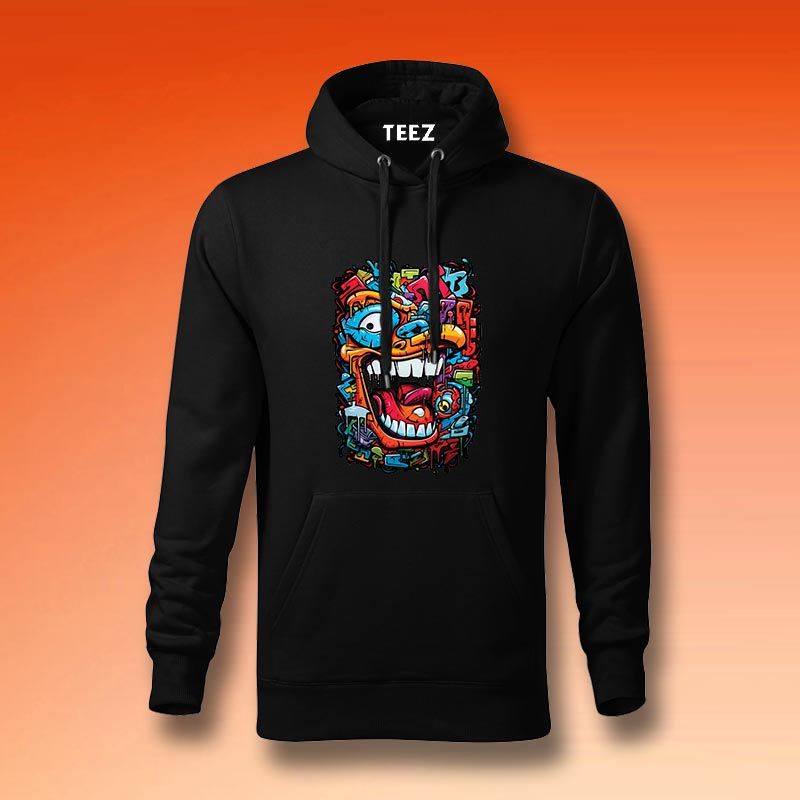 Oeni Graffiti Wall Art Hoodie & Zipper for Men
