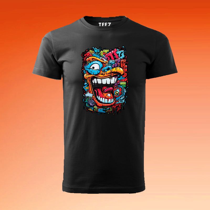 Oeni Graffiti Wall Art T-Shirt & Hoodie for Men