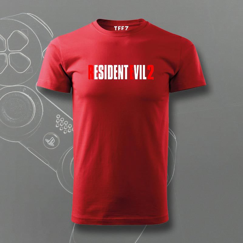 Resident Evil 2 T-Shirt for Men - Survival Horror Style
