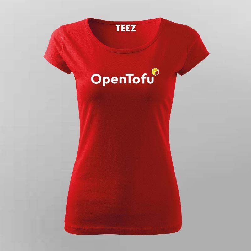 OpenTofu T-Shirt for Women – DevOps with a Fresh Twist