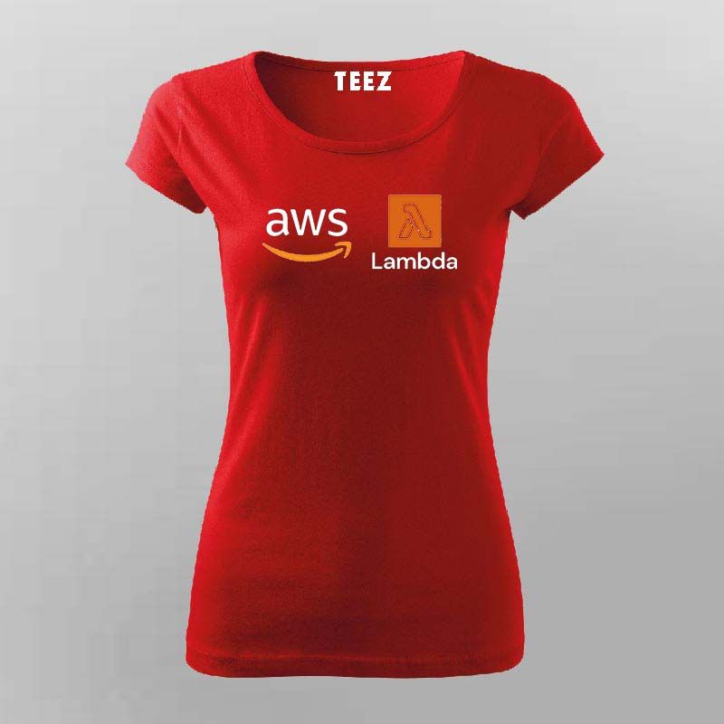 AWS Lambda T-Shirt for Women – Serverless Power in Style