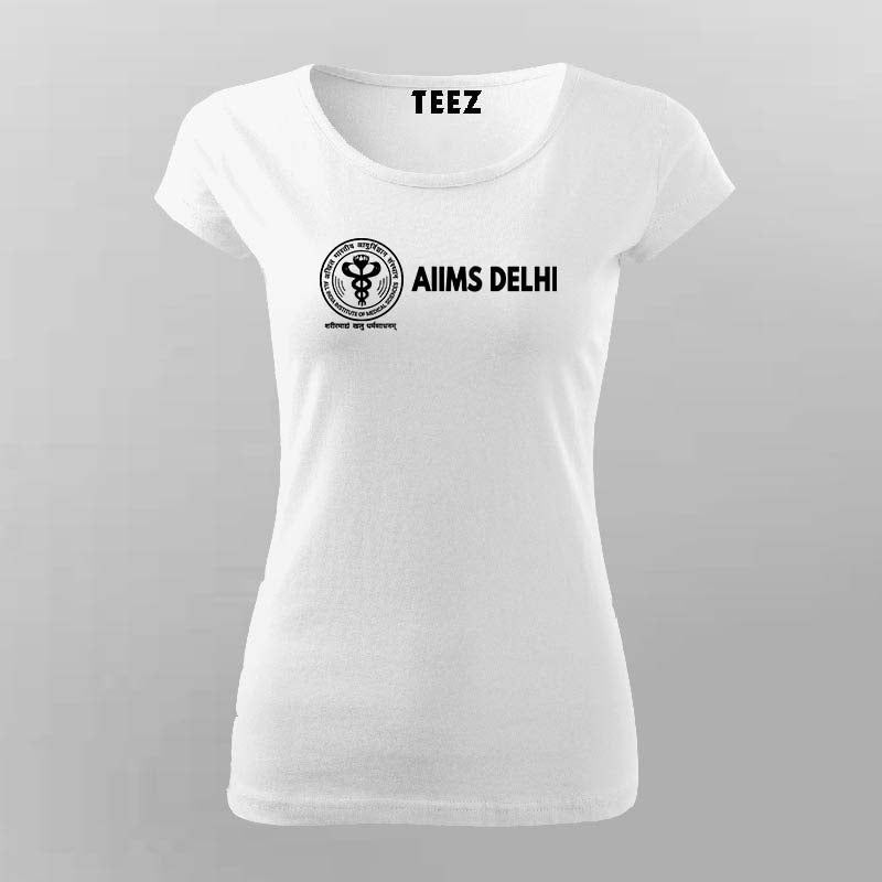 AIIMS College T-shirt For Women | Teez.in