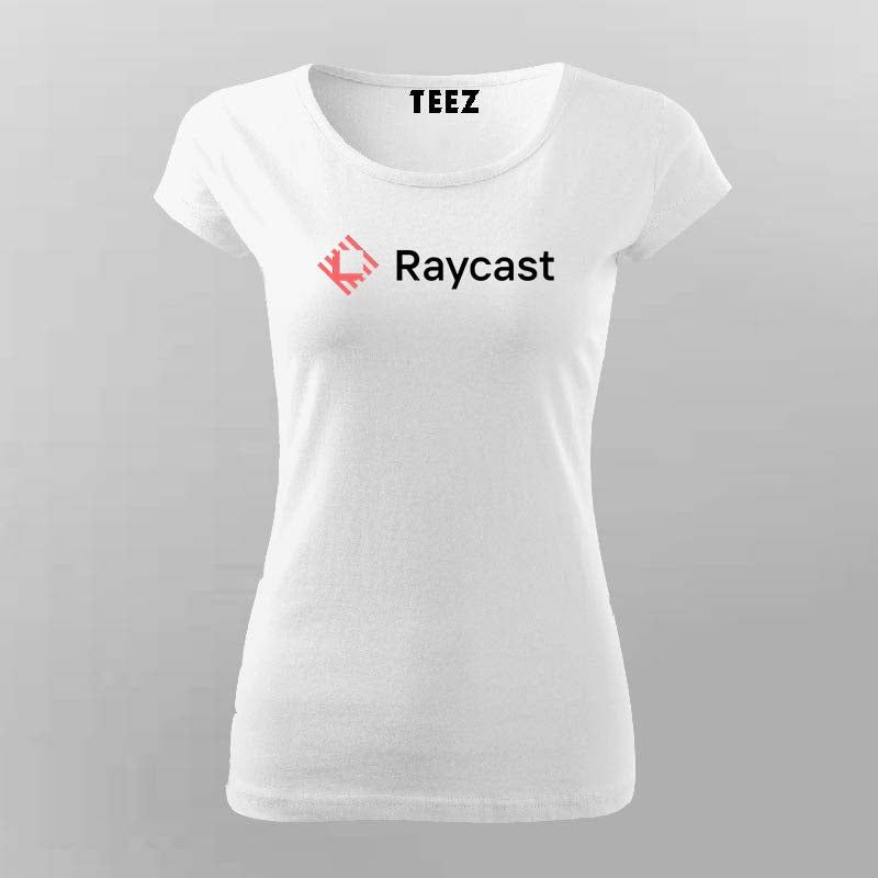 Raycast Logo T-Shirt for Women - Testing Inspired Tee