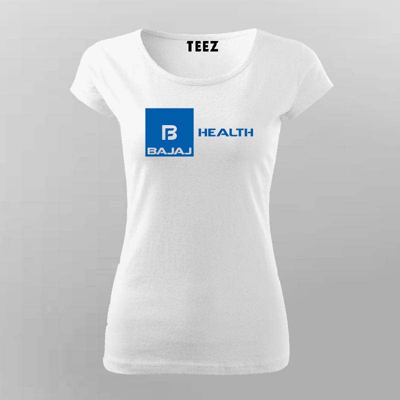 Bajaj Health T-Shirt for Women – Wear the Wellness Vision