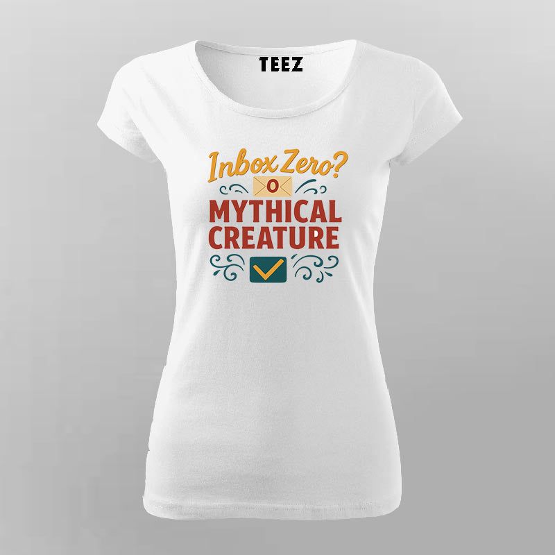 Inbox Zero Funny Email –  T-Shirt for Women