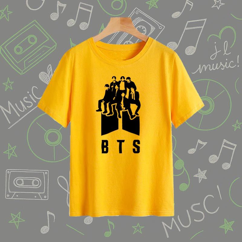 BTS T-Shirt For Men – Line Art Edition for True ARMY