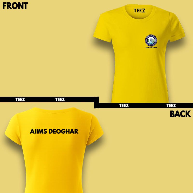 AIIMS Deoghar Women’s T-Shirt – Slim Fit