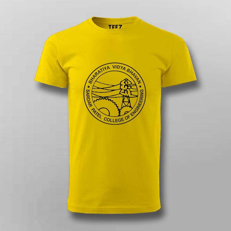 SPCE College Logo T-Shirt For Men – Proud Engineer Edition